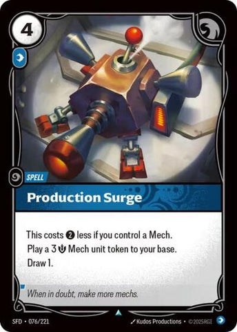 Production Surge - Foil (Spiritforged)(SFD-076/221)(U)