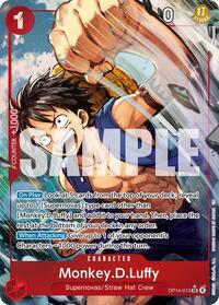 Monkey.D.Luffy - OP14-013 - Alternate Art - Foil (The Azure Sea's Seven)(OP14-013)(SR)