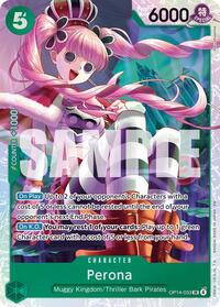 Perona - OP14-033 - Foil (The Azure Sea's Seven)(OP14-033)(SR)