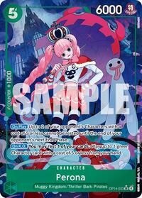 Perona - OP14-033 - Alternate Art - Foil (The Azure Sea's Seven)(OP14-033)(SR)