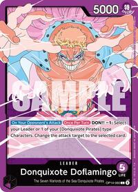 Donquixote Doflamingo - OP14-060 (The Azure Sea's Seven)(OP14-060)(L)