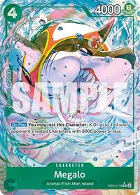 Megalo - Alternate Art - Foil (The Azure Sea's Seven)(EB04-018)(R)
