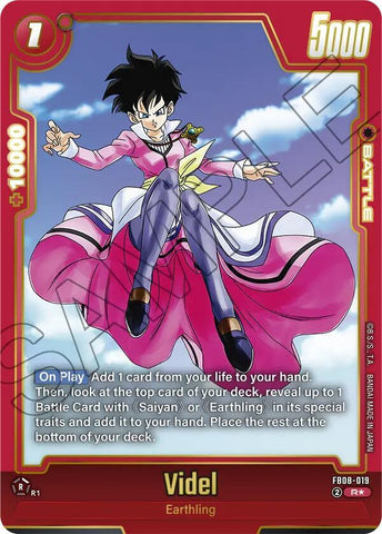 Videl [019] [Alternate Art] [Foil] (FB08-019)(R)