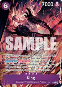 King - Alternate Art - Foil (The Azure Sea's Seven)(EB04-031)(R)