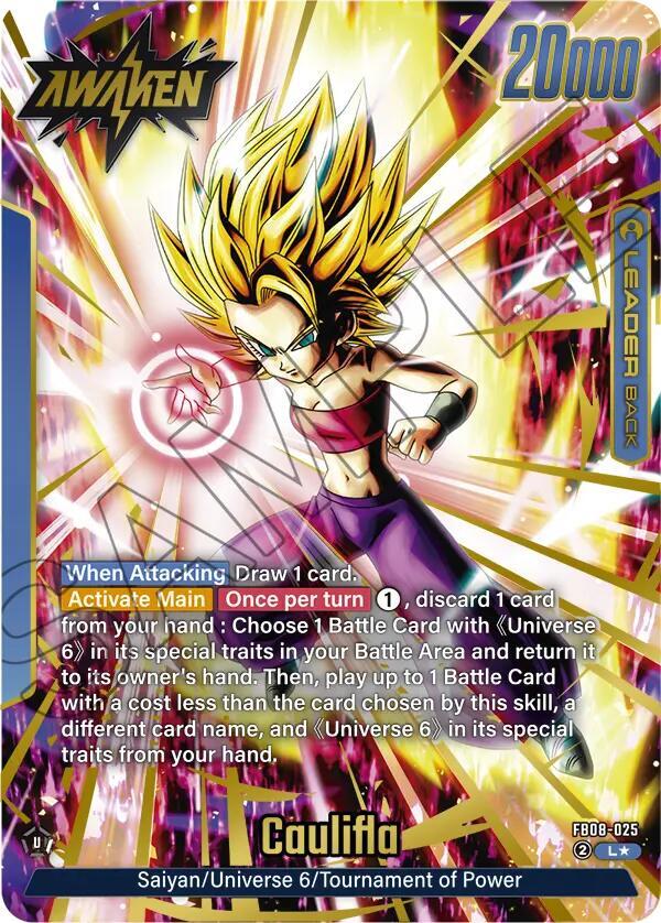 Caulifla [025] [Alternate Art] [Foil] (FB08-025)(L)