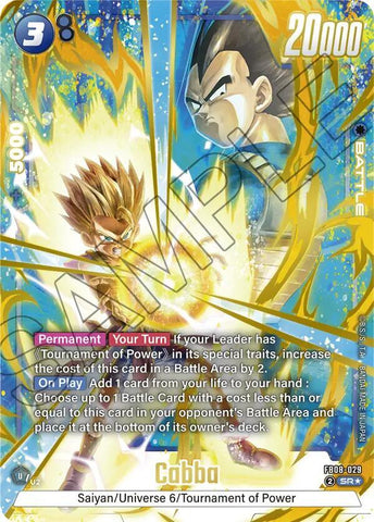 Cabba [029] [Alternate Art] [Foil] (FB08-029)(SR)