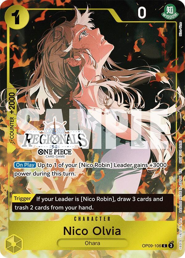 Nico Olvia [Online Regional Participation Pack 2025 Vol.1] [Foil] (One Piece Promotion Cards)(OP09-106)(C)