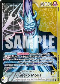 Gecko Moria - OP14-080 - Alternate Art - Foil (The Azure Sea's Seven)(OP14-080)(L)