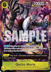 Gecko Moria - OP14-104 - Alternate Art - Foil (The Azure Sea's Seven)(OP14-104)(SR)
