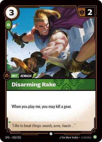 Disarming Rake (Spiritforged)(SFD-032/221)(C)