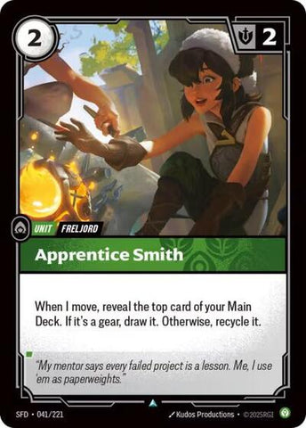 Apprentice Smith - Foil (Spiritforged)(SFD-041/221)(U)
