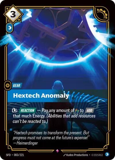Hextech Anomaly - Foil (Spiritforged)(SFD-083/221)(R)