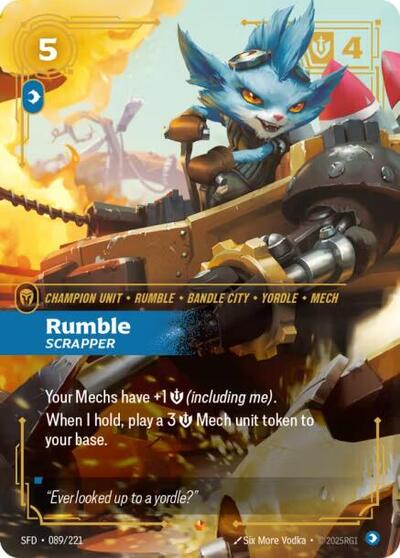 Rumble, Scrapper - Foil (Spiritforged)(SFD-089/221)(E)