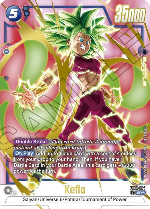 Kefla [034] [Alternate Art] [Foil] (FB08-034)(SR)