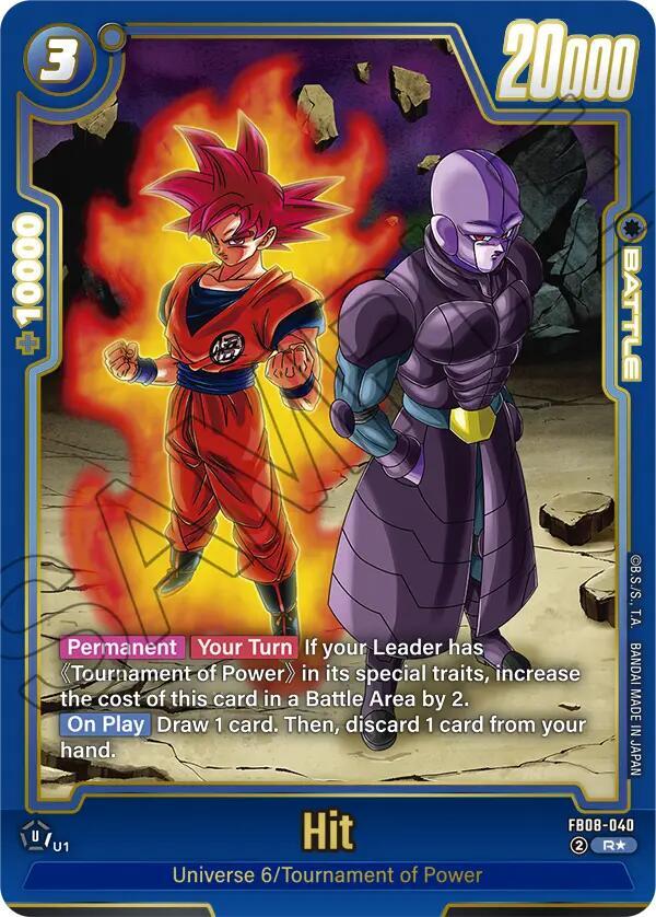 Hit [Alternate Art] [Foil] (FB08-040)(R)