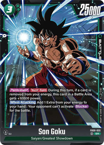 Son Goku [055] [Foil] (FB08-055)(SR)