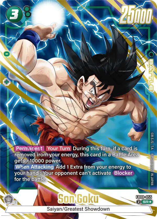 Son Goku [055] [Alternate Art] [Foil] (FB08-055)(SR)