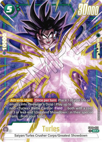 Turles [059] [Alternate Art] [Foil] (FB08-059)(SR)