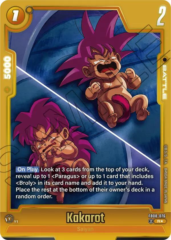 Kakarot [076] [Alternate Art] [Foil] (FB08-076)(R)