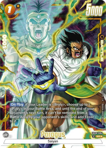 Paragus [084] [Alternate Art] [Foil] (FB08-084)(SR)