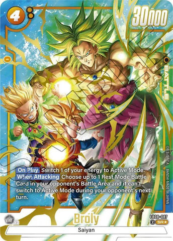 Broly [087] [Alternate Art] [Foil] (FB08-087)(SR)
