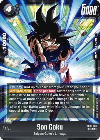 Son Goku [100] [Foil] (FB08-100)(SR)