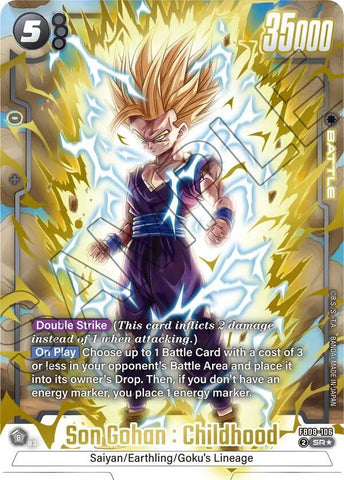Son Gohan : Childhood [106] [Alternate Art] [Foil] (FB08-106)(SR)