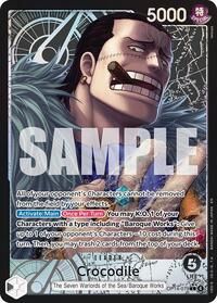 Crocodile - OP14-079 - Alternate Art - Foil (The Azure Sea's Seven)(OP14-079)(L)