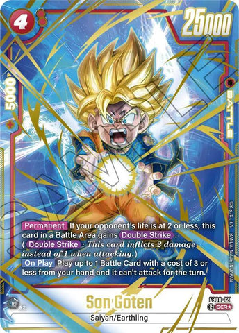 Son Goten [121] [Alternate Art] [Foil] (FB08-121)(SCR)