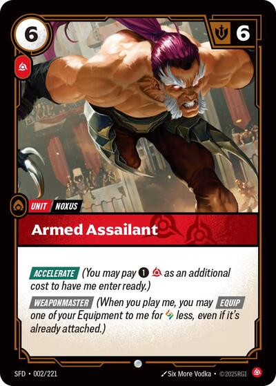Armed Assailant - Foil (Spiritforged)(SFD-002/221)(C)