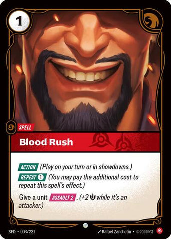 Blood Rush (Spiritforged)(SFD-003/221)(C)
