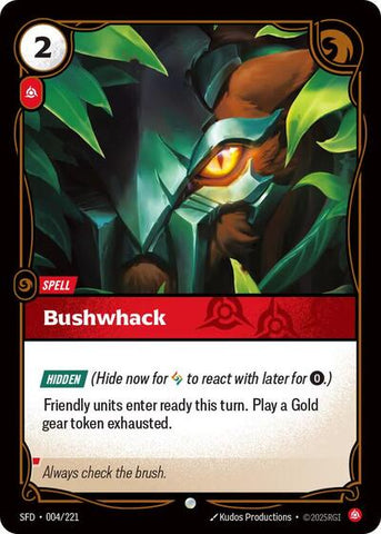 Bushwhack - Foil (Spiritforged)(SFD-004/221)(C)