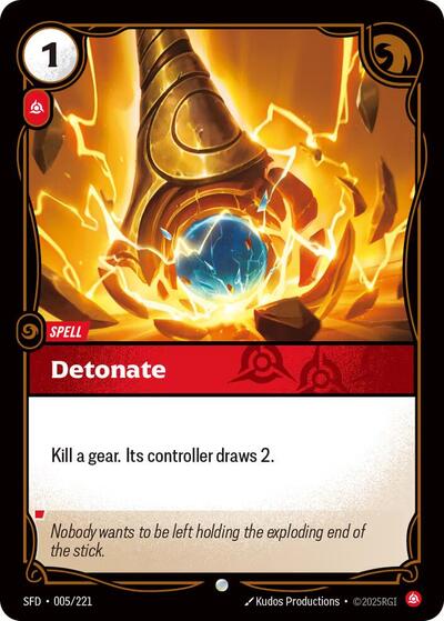 Detonate (Spiritforged)(SFD-005/221)(C)