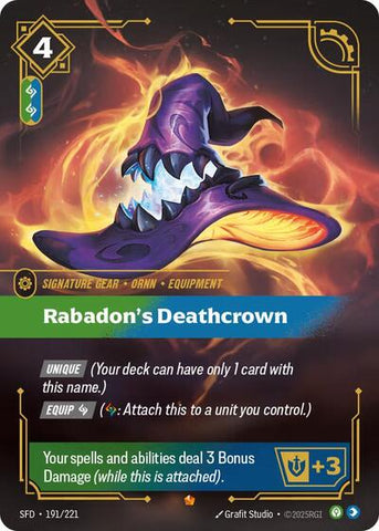 Rabadon's Deathcrown - Foil (Spiritforged)(SFD-191/221)(E)
