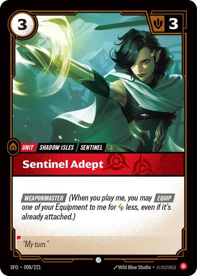 Sentinel Adept - Foil (Spiritforged)(SFD-008/221)(C)