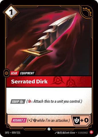 Serrated Dirk (Spiritforged)(SFD-009/221)(C)