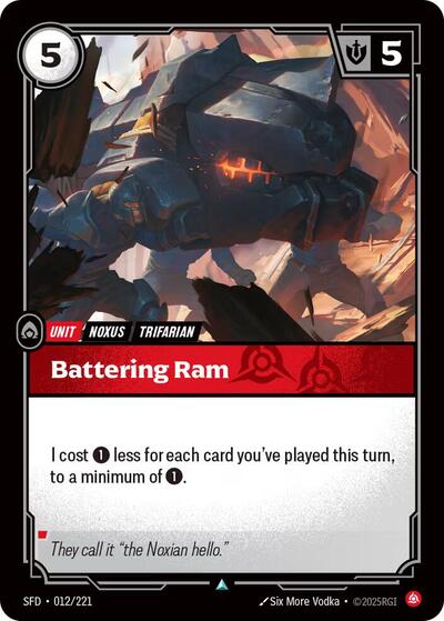 Battering Ram (Spiritforged)(SFD-012/221)(U)