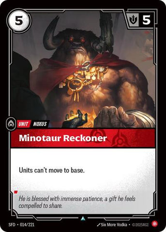 Minotaur Reckoner - Foil (Spiritforged)(SFD-014/221)(U)