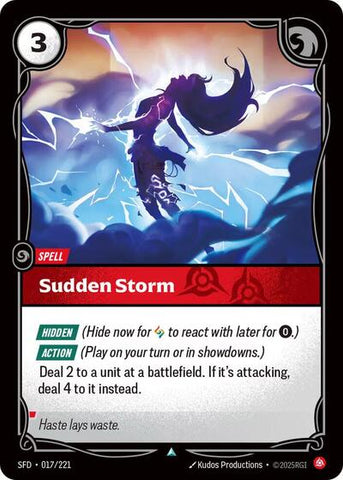 Sudden Storm (Spiritforged)(SFD-017/221)(U)