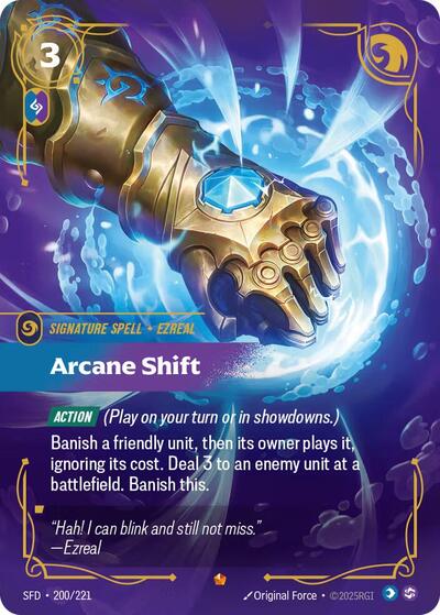 Arcane Shift - Foil (Spiritforged)(SFD-200/221)(E)