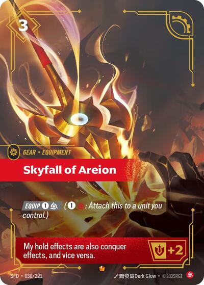 Skyfall of Areion - Foil (Spiritforged)(SFD-030/221)(E)