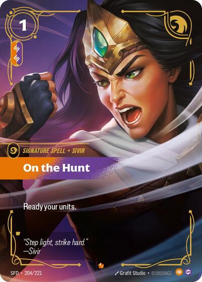 On the Hunt - Foil (Spiritforged)(SFD-204/221)(E)