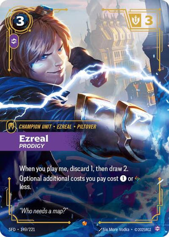 Ezreal, Prodigy - Foil (Spiritforged)(SFD-149/221)(E)