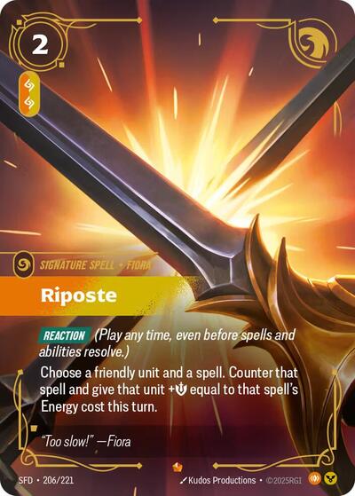 Riposte - Foil (Spiritforged)(SFD-206/221)(E)