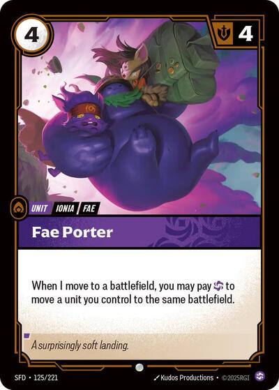 Fae Porter - Foil (Spiritforged)(SFD-125/221)(C)