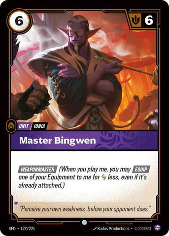 Master Bingwen (Spiritforged)(SFD-127/221)(C)