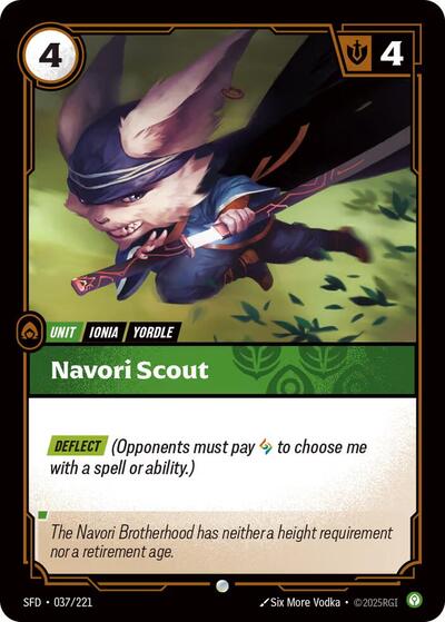 Navori Scout - Foil (Spiritforged)(SFD-037/221)(C)