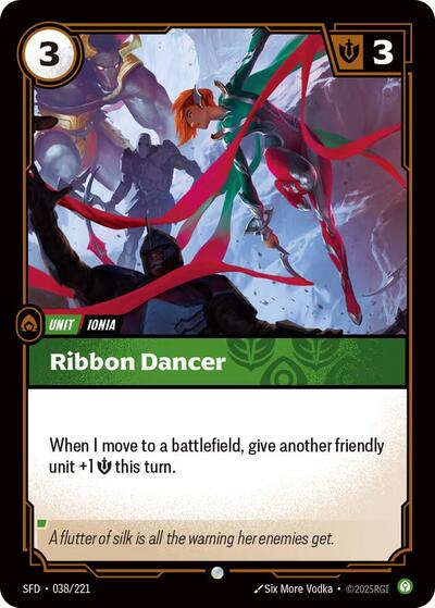 Ribbon Dancer - Foil (Spiritforged)(SFD-038/221)(C)