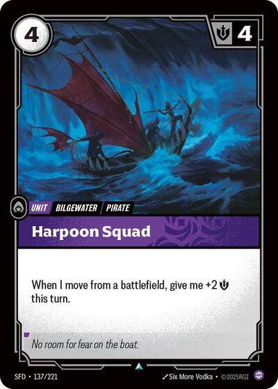Harpoon Squad - Foil (Spiritforged)(SFD-137/221)(U)