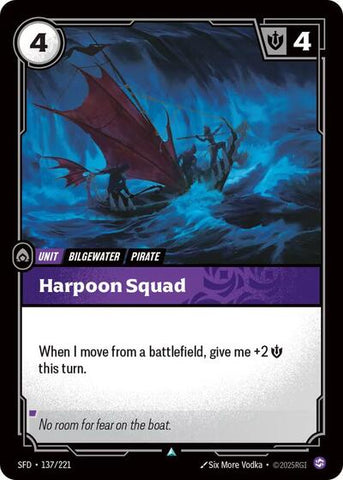 Harpoon Squad - Foil (Spiritforged)(SFD-137/221)(U)